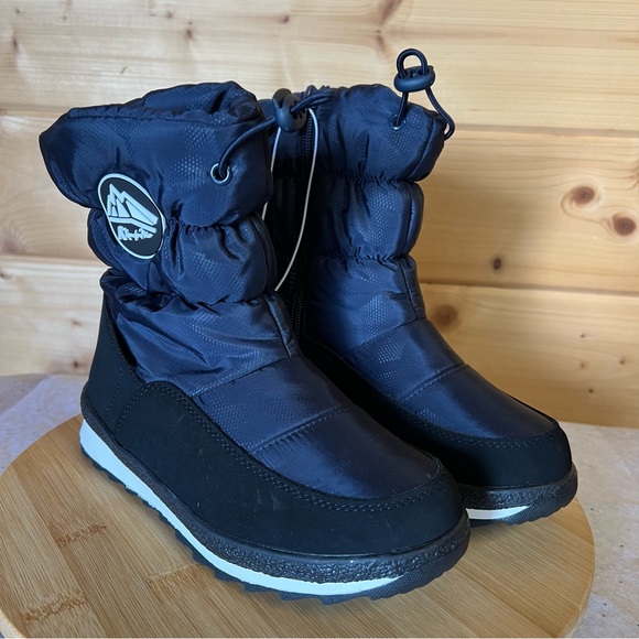 Komforme boys snow boots winter boots navy size 1 NWT waterproof - Picture 2 of 7